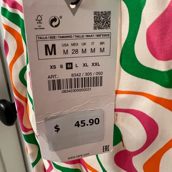 NWT Zara Halter Dress - Picture 2 of 7